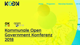 Erste Kommunale Open Government Konferenz